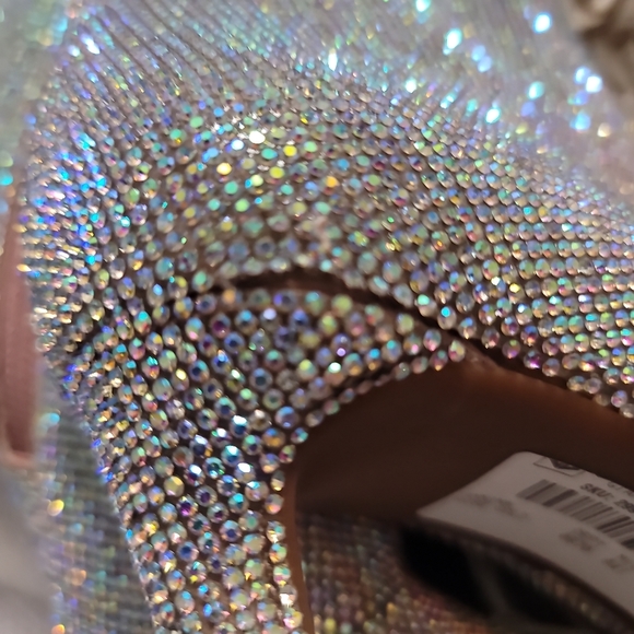 Gianni Bini Annina Rhinestone Embellished Stiletto Dress Booties - Picture 9 of 14